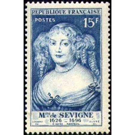 n°874 15F. Mme de Sévigné