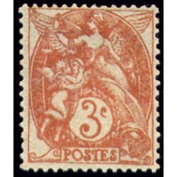 n°109 3c. type Blanc