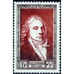 n°895 15F+5F. Talleyrand