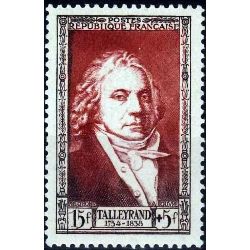 n°895 15F+5F. Talleyrand