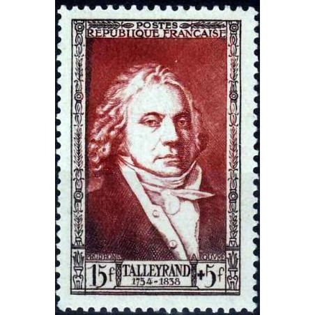 n°895 15F+5F. Talleyrand