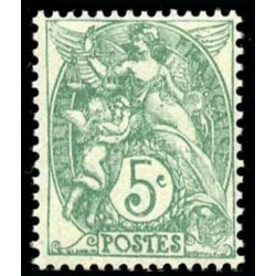 n° 111 5c. type Blanc