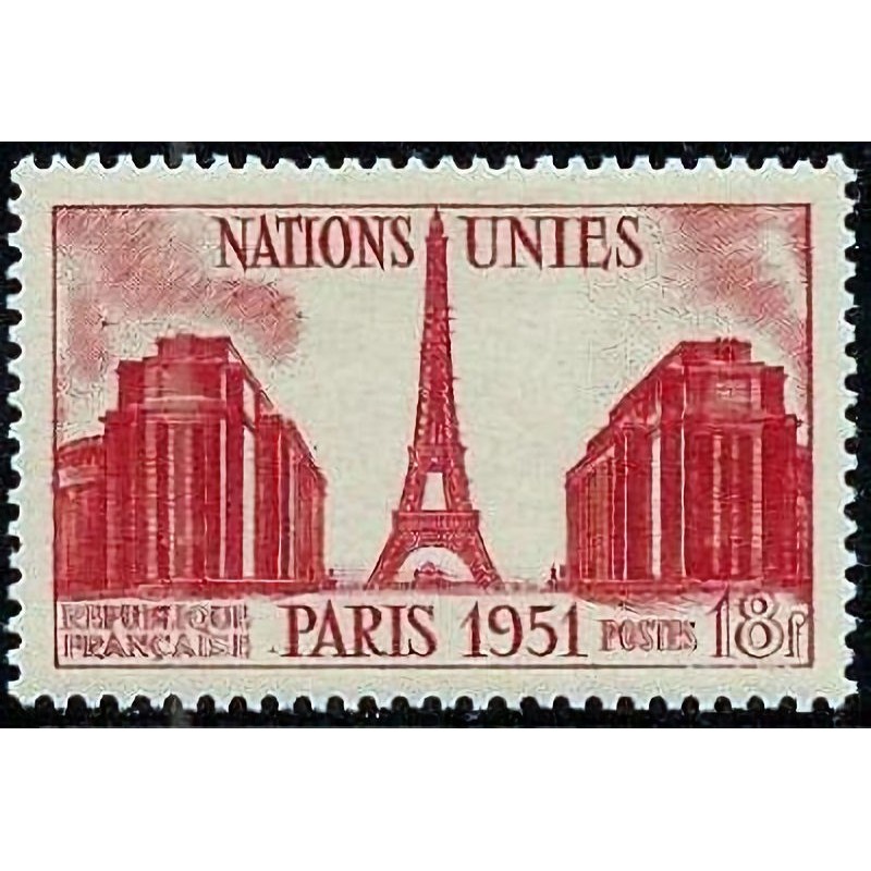 n°911 18F. 6ème session des nations unies
