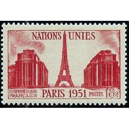 n°911 18F. 6ème session des nations unies
