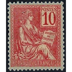 n° 112 10c. Mouchon type In° 112 10c. Mouchon type I