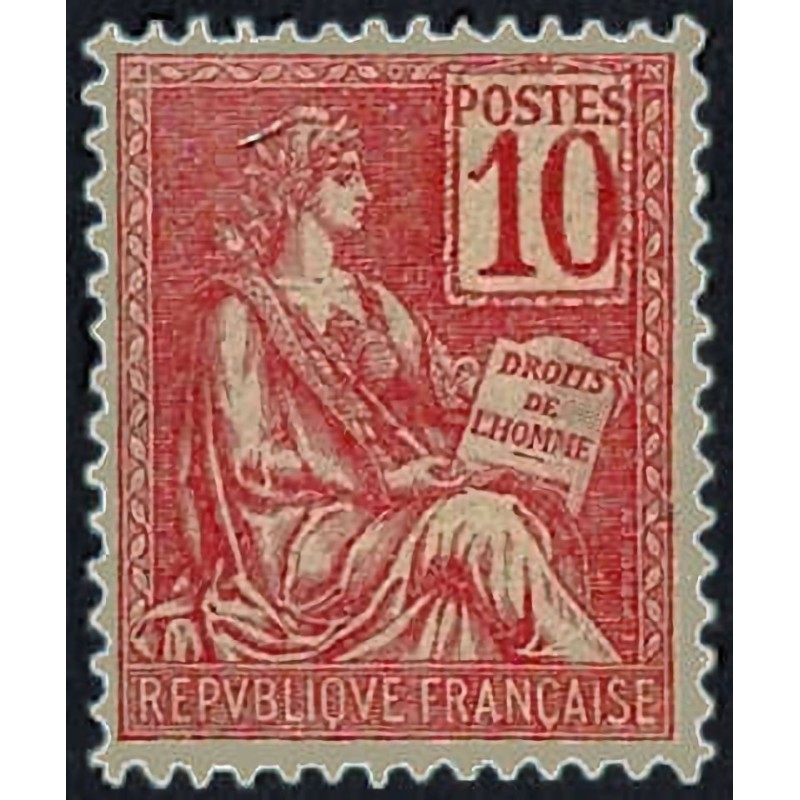 n° 112 10c. Mouchon type In° 112 10c. Mouchon type I