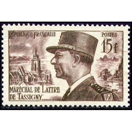 n°920 15F. De Lattre de Tassigny