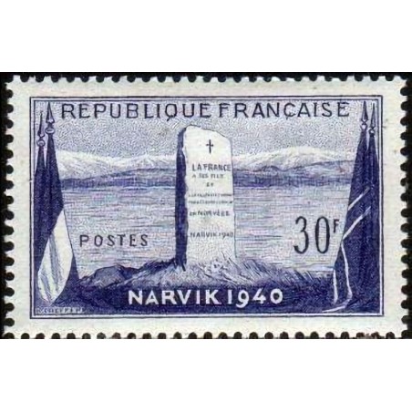 n°922 30F. Bataille de Narvik