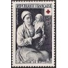 n°967 15F+5F. Croix rouge 1953