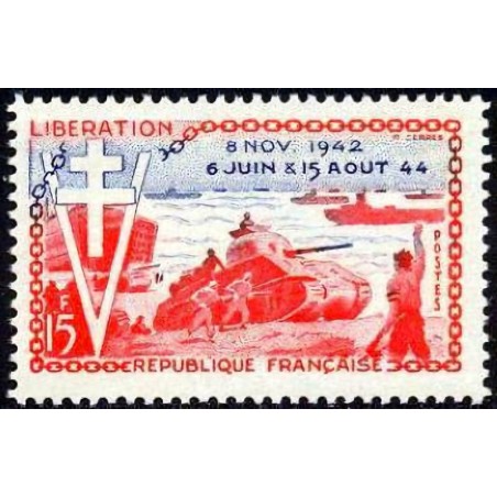 n°983 15F. Débarquement