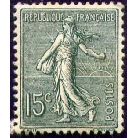 n°130 15c. Semeuse lignée