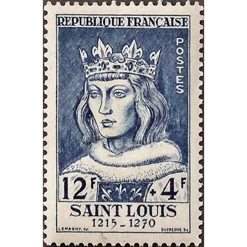 n°989 12F.+4F. Louis IX