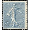 n°132 25c. Semeuse lignée