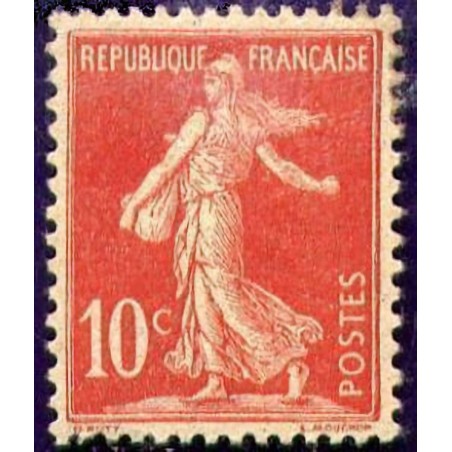 n°134 10c. semeuse camée avec sol
