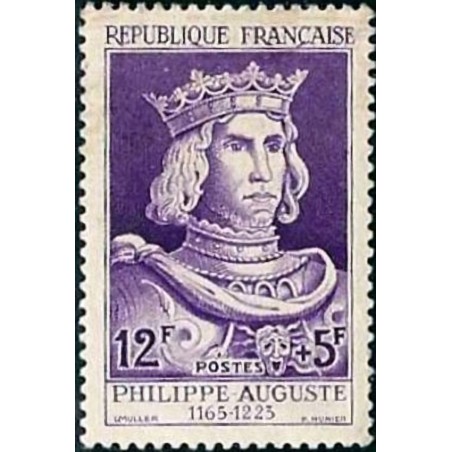 n°1027 12F+3F. Philippe Auguste