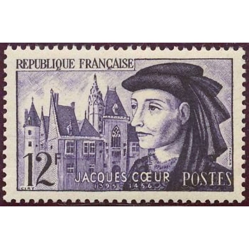 n°1034 12F. Jacques Coeur