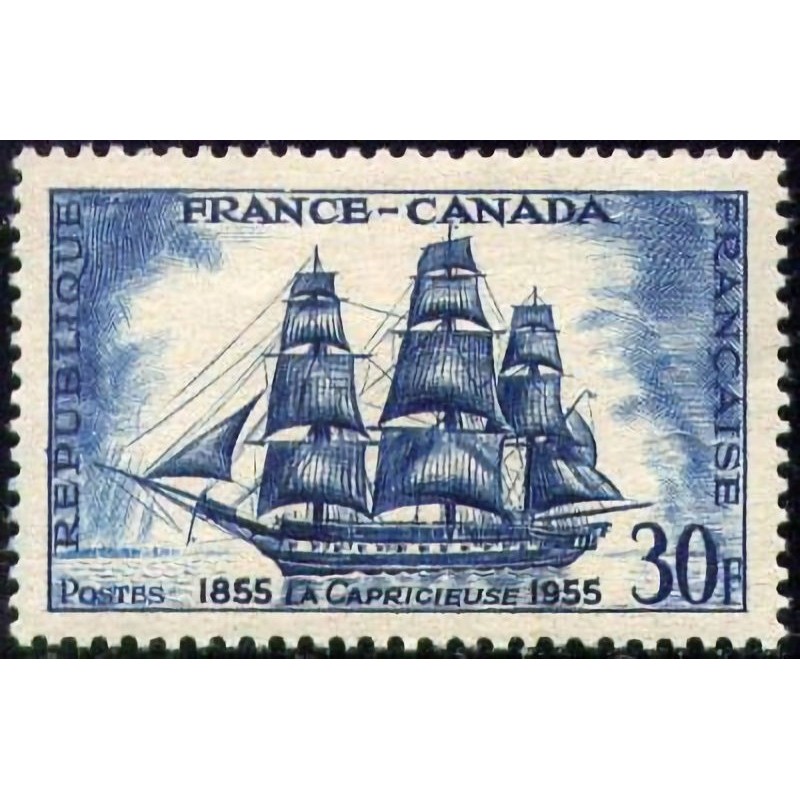 n°1035 30F. Amitié franco-canadienne